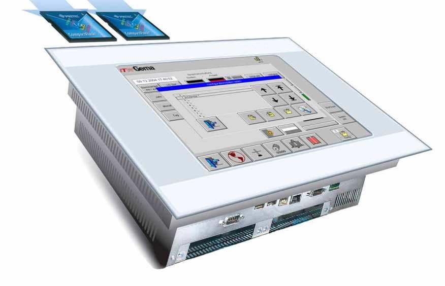 Magic Control CM-10 Sterowanie linią - komplet 1 Micro Touch Panel MC 12" - komplet bez pozycji 2 268