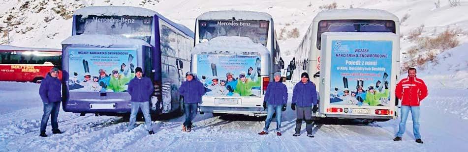 Rozpoczęcie sezonu grudzień 2017, Francja Val Thorens ROZKŁAD JAZDY AUTOKARÓW na imprezy organizowane przez B.T. SPORT CENTRUM (godziny wyjazdów i orientacyjne godziny powrotów).