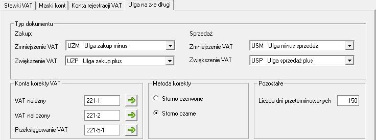 Wersja 2018.2a Sage Symfonia ERP Finanse i Księgowość Ulga na złe długi Usprawniono sposób obsługi ulgi na złe długi.