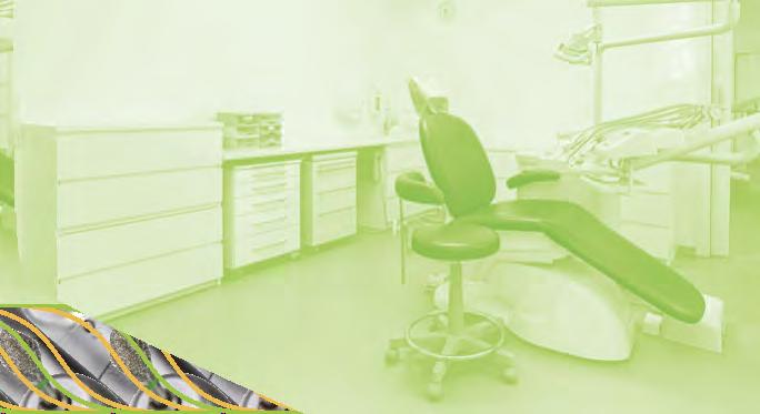 Powierzchnie Technika dezynfekcji małych i trudno dostępnych powierzchni dotyczy takich powierzchni jak: fotele zabiegowe, fotele stomatologiczne, sprzęt medyczny, pulpity, parapety,