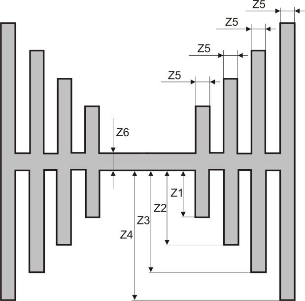 Example Design variable Min value [m] Max value [m]