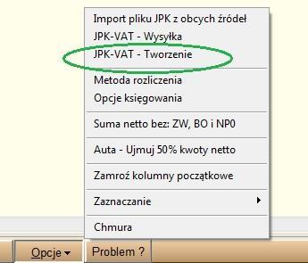 Proste podpisanie pliku JPK_VAT kwotą przychodu Utworzyłeś plik JPK_VAT zgodnie z procedurą opisaną w poradzie Jednolity Plik Kontrolny w Rejestry VAT Opcje JPK-VAT Tworzenie Gdy masz już utworzony