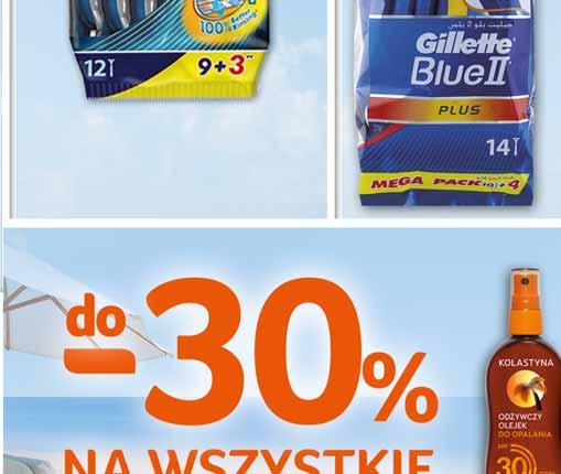 21 GILLETTE BLUE 3 MASZYNKI 9 SZT. + 3 SZT.