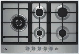 przeciwwypływowe gazu / żeliwne ruszty / inox / szerokość cm płyta gazowa na szkle LL723 7 1099 zł