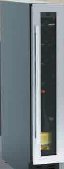 czarnym - lack Piano (Vi82) lub inox (Vi81) / WxxG: 1230x9x6 mm winiarka do zabudowy VDZ / V62XDZ następca