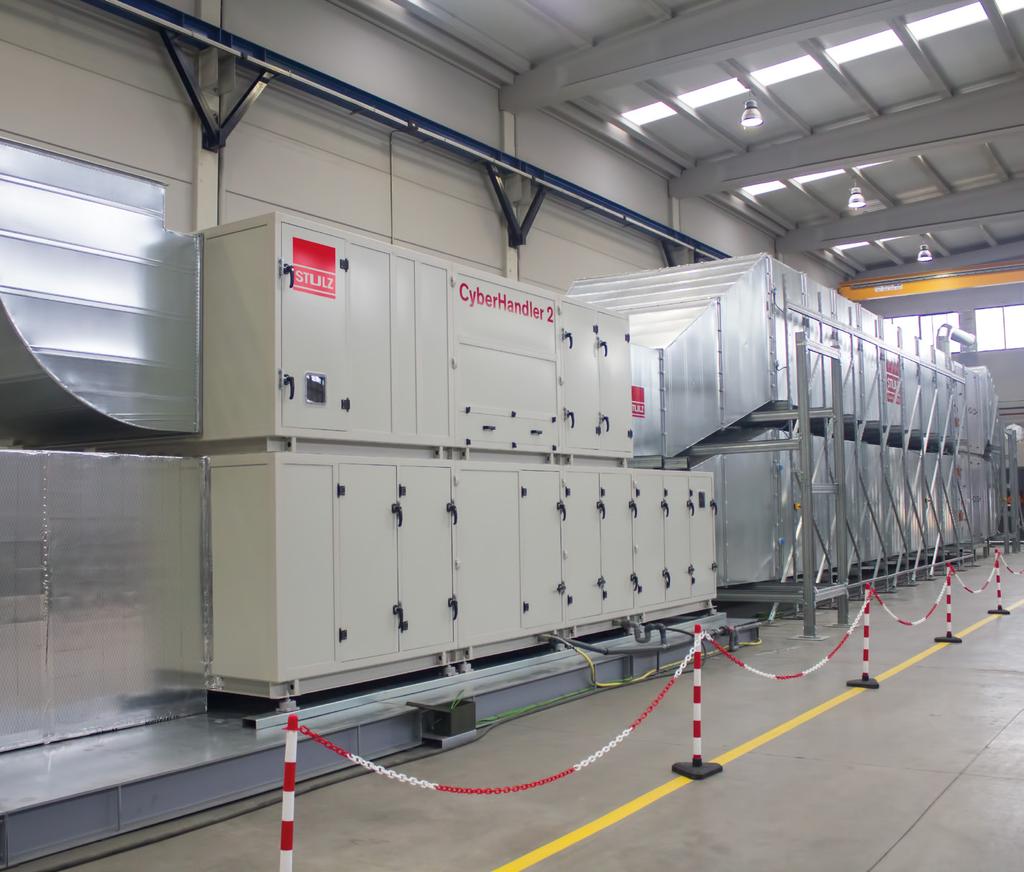Instalacje testowe W naszym centrum testowym pod Madrytem możemy poddawać centrale klimatyzacyjne licznym badaniom w supernowoczesnej komorze testowej.