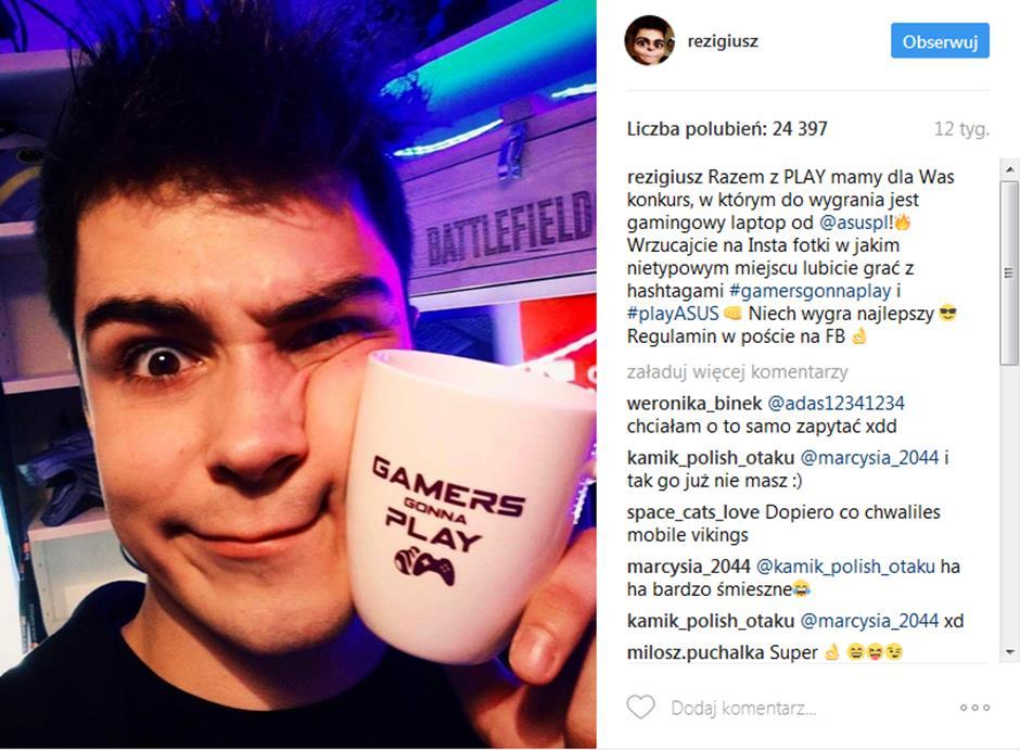 Sprzedaż oferty skierowanej do graczy ekosystem treści i mediów, osadzający Play głęboko w świecie gamingu.