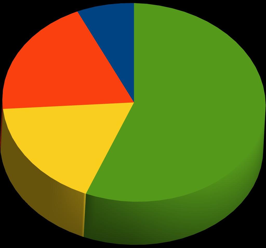 Liczba nauczycieli ze względu na stopień awansu zawodowego 13,57 7,08% 37,3 19,45% nauczyciele stażyści nauczyciele kontraktowi nauczyciele mianowani nauczyciele dyplomowani 107,32 55,96% 33,59