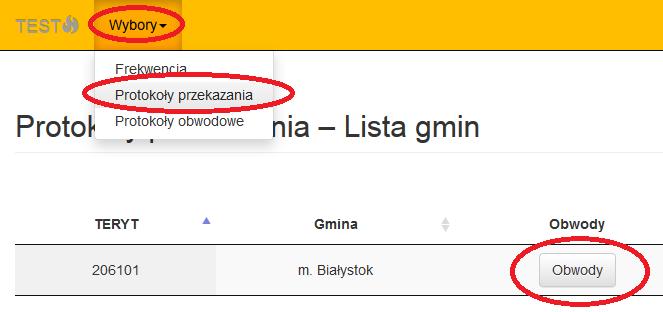 - w godz. 0.00 -.00 NOWOŚĆ! Wypełnienie protokołów przekazania (dokładny opis - instrukcja obsługi w pdf str. 8-86).