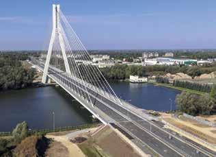 PRZEGLĄD PRODUKTÓW PRZEGLĄD REALIZACJI WYPOWIEDZI EKSPERTÓW Realizacja Most na rzece Wisłoku w Rzeszowie Wykonawca generalny: PORR Polska Infrastructure S.A. Inwestor: Urząd Miasta Rzeszów Realizacja: 08.