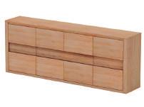 witryna I 69 x 43 H 202 witryna II 124 x 43 H 202 bufet