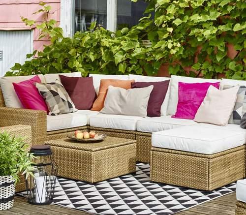 ..41 Sofa modułowa HAVSTEN... 54 Poduszki dekoracyjne i pledy...56 Fotele, krzesła plażowe, hamaki i stoliki.