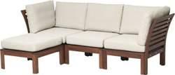 KUNGSÖ poduszka na oparcie, 62 44 cm, biały 503.397.63 3 szt. KUNGSÖ poduszka na siedzisko, 62 62 cm, biały 803.518.19 4 szt. Sofa 3-osobowa z podnóżkiem. 2544,97 (092.414.