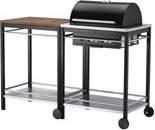 80 GOTOWANIE NA ŚWIEŻYM POWIETRZU - GRILLE WĘGLOWE KLASEN KLASEN grill węglowy, stal nierdzewna. S74 G57 W109 cm. Cena zestawu Stal nierdzewna 899.318.