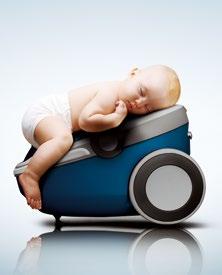 Na tle popularnych wówczas modeli odkurzacz ten jest znacznie lżejszy. Waży jednak aż 14 kg, co dziś wydaje się ogromnym ciężarem.