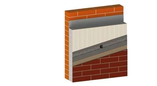 System MultiTherm K 1 2 3 4 5 6 1. Mur ocieplany 2. Zaprawy klejące PCI Multicret 3. Styropian 4. Zaprawy klejąco-szpachlowe PCI Multicret z warstwą siatki 5.