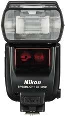 Kreatywny system oświetlenia firmy Nikon Zestawienie lamp błyskowych SB-5000 Flagowa lampa błyskowa firmy Nikon w pełni współpracująca z technologią przyszłości Kreatywnym systemem oświetlenia (CLS)