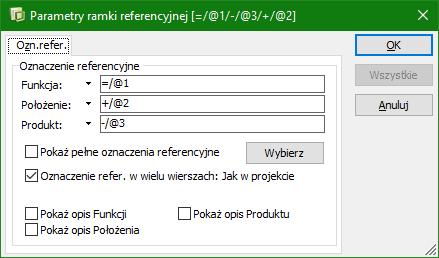 2.6 Jak używać oznaczenia referencyjne w rysunkach standardowych Opis nowych funkcji Oznaczenia referencyjne w rysunkach standardowych najczęściej będą dziedziczyć ustawienia strony, na którą zostały