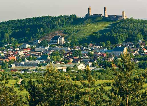 Miasto i gmina Chęciny www.checiny.pl Gmina Chęciny jest położona w południowo-zachodniej części Gór Świętokrzyskich.