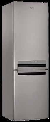 319L 319L BSNF 8102 OX Wolnostojąca Sterowanie elektroniczne Zdolność zamrażarnia 4 kg/24 h Roczne zużycie energii 260 kwh 4 półki w chłodziarce Funkcja szybkiego chłodzenia Regulowana temperatura
