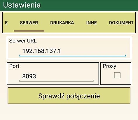 Drukarka Umożliwia wybranie i sparowanie urządzenia mobilnego i drukarki poprzez połączenie Bluetooth.