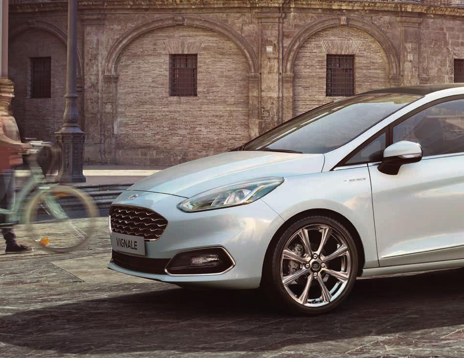 FORD FIESTA VIGNALE 17" obręcze kół ze stopów lekkich,