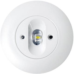 Oprawa ewakuacyjna LED, M/NM, 3h 335 x 220 x 25 NLP1D003-- W OPRAWA AWARYJNA LED PODTYNKOWA Oprawa awaryjna podtynkowa LED SO 5W, NM, 3h, optyka do stref otwartych, test manualny Ø85 57