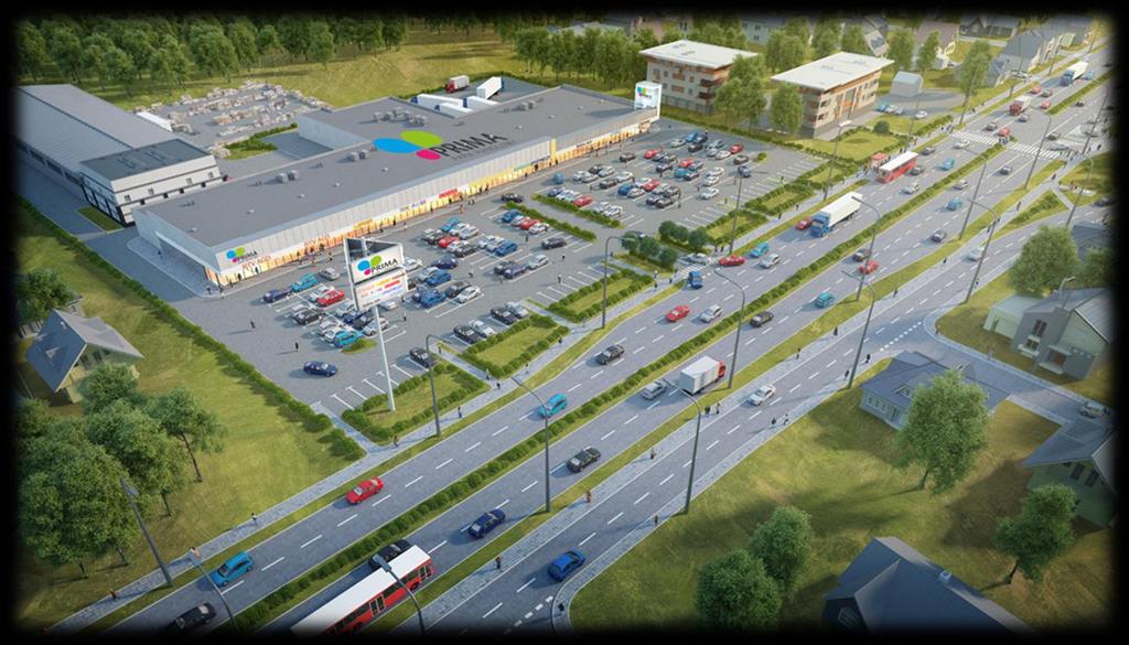 Aktualnie realizowane projekty Retail parków: Lokalizacja: Marki Transakcja Nabycie nieruchomości wraz z pozwoleniami. Nieruchomość jest objęta Miejscowym Planem Zagospodarowania.