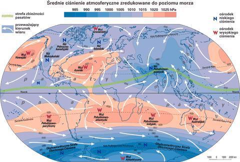 53. Masy powietrza Opis i czynniki wpływające na właściwości mas powietrza Znacznie większe zmiany w krążeniu powietrza zachodzą nad kontynentem azjatyckim występuje tam cyrkulacja monsunowa.