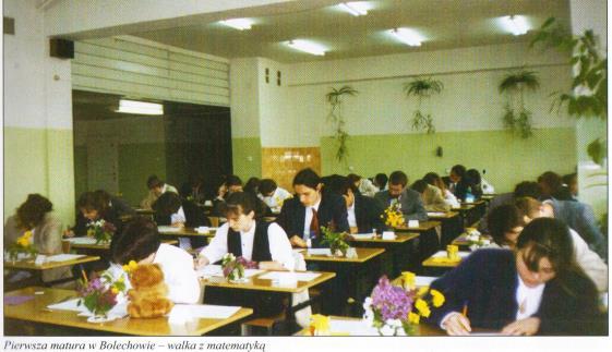 w Bolechowie 05 VI 1996 - uroczyste nadanie Liceum
