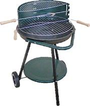 różne kolory Grill węglowy okrągły na kołach,