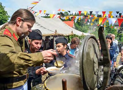 Festiwal kuchni polowych w Walimiu termin: 7 lipca (sobota) miejsce: Walim, Zajazd Hubert Festiwal kuchni polowych to impreza organizowana przez magazyn historyczny Wiedza i