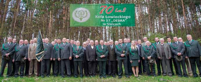 WiAdomości okręgowe rocznych uroczystych spotkań hubertowskich oraz wigilijnych, odbywających się po zakończeniu polowań.