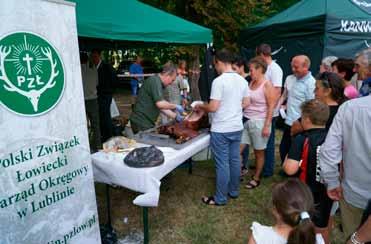 Można było podziwiać trofea łowieckie, dorobek kulturalny, jak również