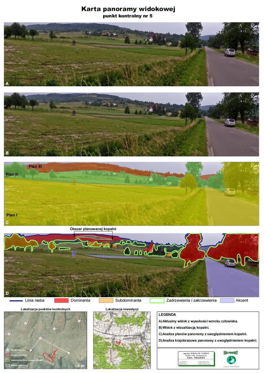 Prognoz oddziływni n środowisko zminy Miejscowego Plnu Zgospodrowni Przestrzennego Iwl w miejscowości Iwl, gmin Dukl, powit krośnieński, województwo podkrpckie 99 Rys.