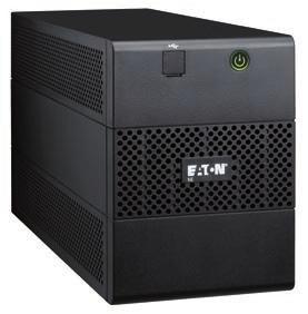 UPS Eaton 5E 1 Port USB 2 Panel do wymiany baterii 3 Gniazdo IEC320 10 A 4 6 gniazd IEC 10 A 5 Ochrona linii Internet / Tel / Fax Eaton 5E 1100i USB SPECYFIKACJA TECHNICZNA 500 650 650 USB 850 USB