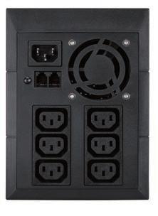 Technologia Line-Interactive Zakres napięcia wejściowego bez korzystania z baterii akumulatorów 170V - 264V 170V - 264V 170V - 280V 170V - 280V 170V - 280V 170V - 280V 170V - 280V Napięcie wyjściowe
