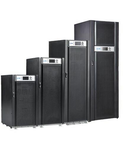 Centra przetwarzania danych Trójfazowe zasilacze UPS UPS Eaton 93E 15 80 kva UPS o podwójnej konwersji Efektywna ochrona zasilania Podwójna konwersja zapewnia najwyższy dostępny poziom ochrony