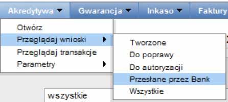 8. AKREDYTYWA EKSPORTOWA 8.1.