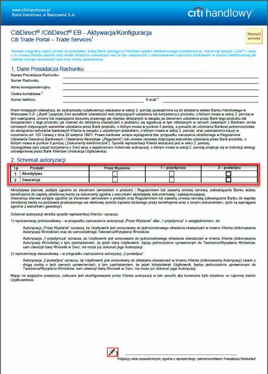 9.5. Przeglądanie transakcji Ekran Gwarancje > Przeglądaj transakcje prezentuje wnioski o udzielenie gwarancji zrealizowane przez Bank.