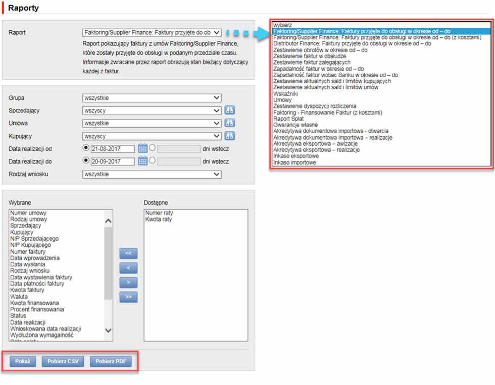 Jeden wiersz z transakcją wygląda następująco: BDK/URKHSF/000805050;1234567890;0987654321;Faktura1;2018-06-20;2018-06-28;7,33;4,33;PLN;2018-06-30;3,00 12.