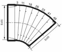 Pagina 38 SYSTEM WENTYLACYJNY PŁASKI 110X55 KKW