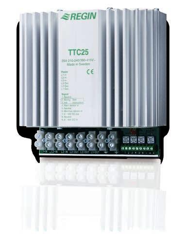 WWW.VENTS-GROUP.PL Regulator ogrzewania elektrycznego TTC 25 TTC 40 Zastosowanie Trójfazowy triakowy regulator ogrzewania elektrycznego z regulacją typu PWM.