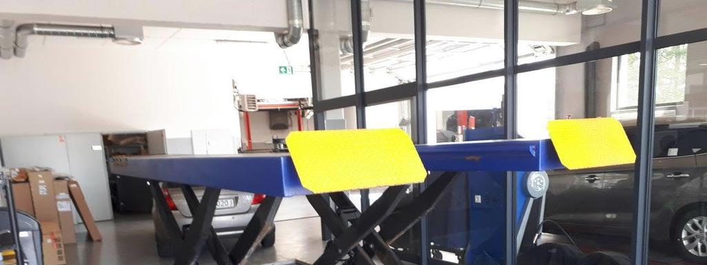 Zagłębienia pod obrotnice, Napęd hydrauliczny, Precyzyjne i powtarzalne zachowanie poziomu