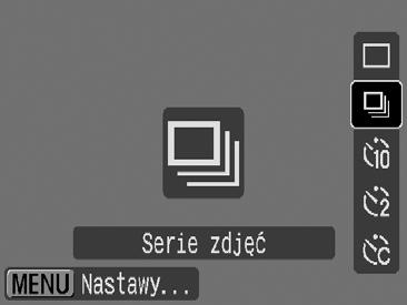 74 Fotografowanie w trybie ręcznym Dostępne tryby fotografowania str. 218 Umożliwia samodzielny wybór ustawień, w tym kompensacji ekspozycji, balansu bieli i funkcji Moje kolory.