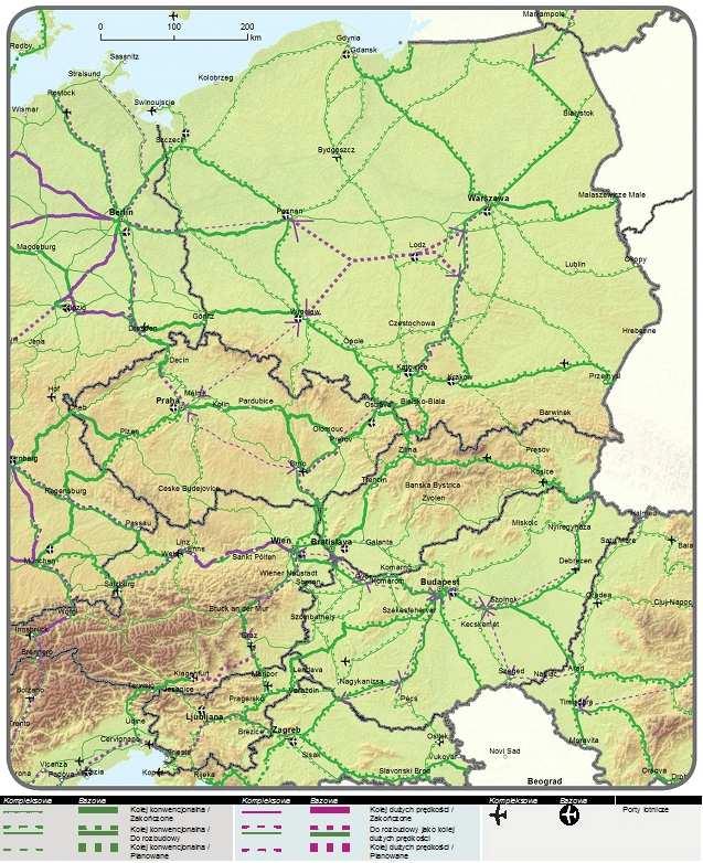 grudnia 2013 r. w sprawie unijnych wytycznych dotyczących rozwoju transeuropejskiej sieci transportowej Rysunek 5.