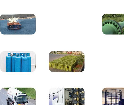 Cysterna kolejowa Rafineria Terminale gazowe Refrigerated