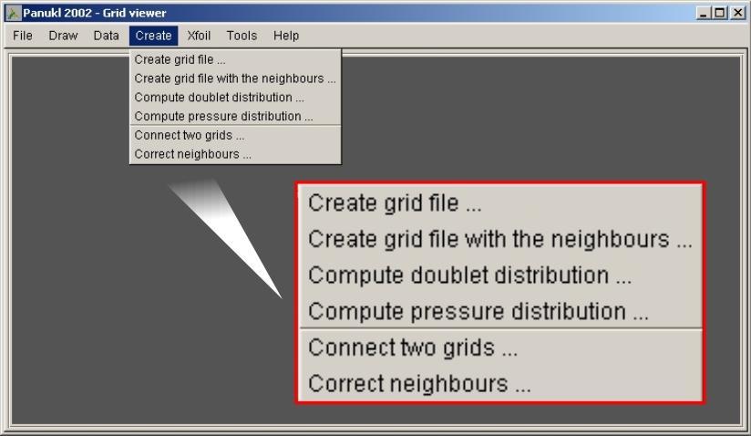 3.1.4. Opis funkcjonalności Menu CREATE Rys.