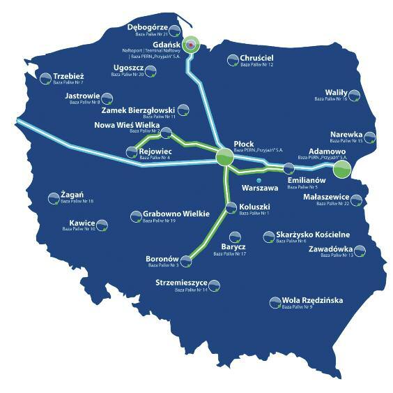 Raport roczny 2017 50 Przemysł i Handel Naftowy Wprowadzone w 2016 i 2017 roku zmiany przepisów tzw.