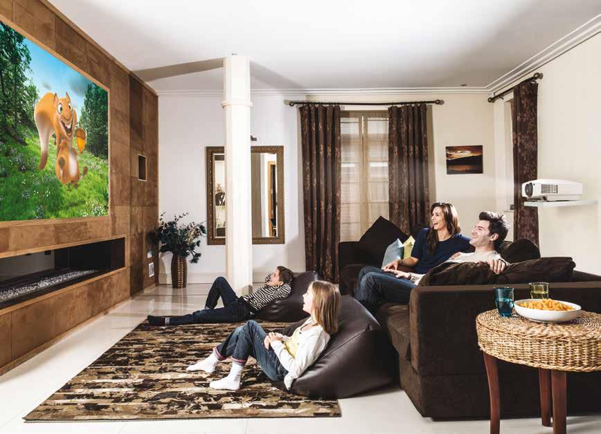 Specjalne cechy i funkcje 14 gama projektorów domowych cechy i funkcje Wyjątkowo cichy wentylator Bardzo ciche działanie naszych projektorów SXRD do kina domowego to między